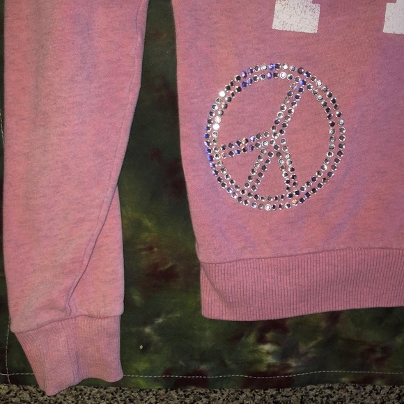 Rare Vintage VS PINK Bling Hoodie - Picture 5 of 8
